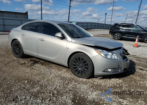 2011 Buick Regal Cxl from USA, damaged, VIN W04GN5EC4B1057762
